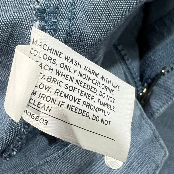 Duluth Trading Flex Fire Hose Sweat Management Carpenter Pants Blue Men 36x34 - Picture 15 of 16